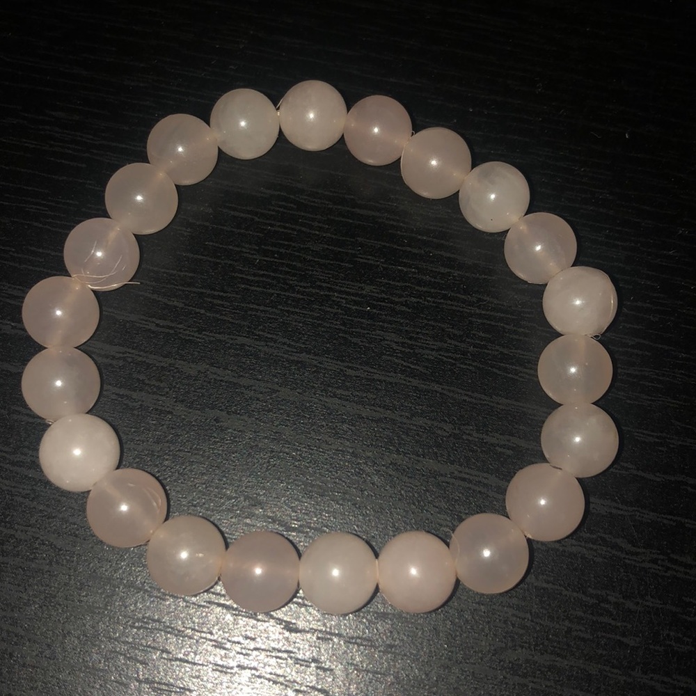 Rose quartz bracelet